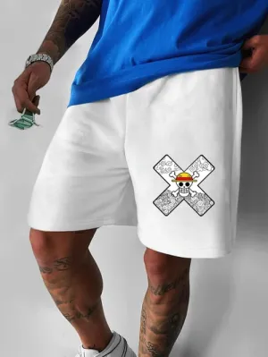 Stylish Casual Men's Multicolor Printed Pocketed Sweatpants