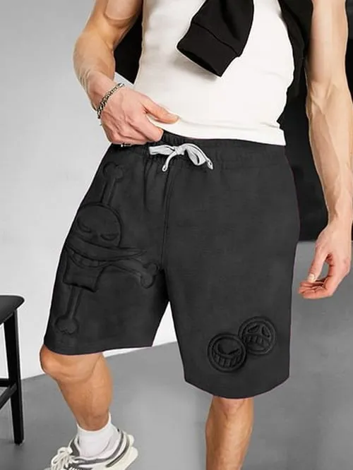 Stylish Casual Men's Multicolor Printed Pocketed Sweatpants