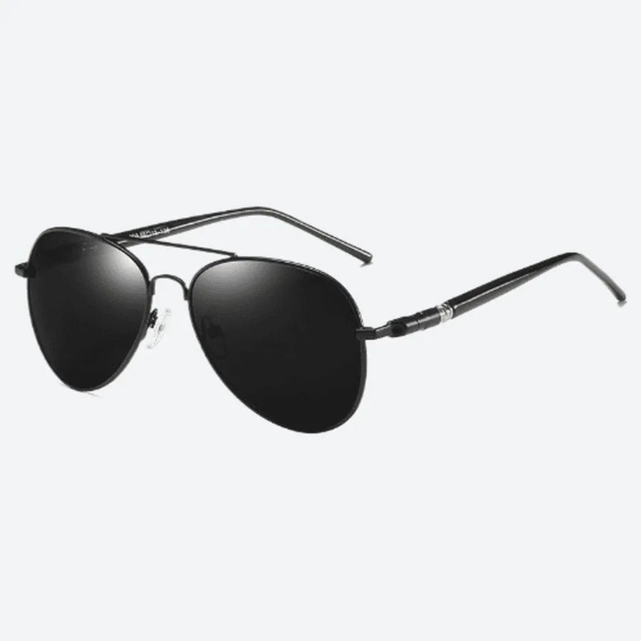 Stylish Polarised Alloy Frame Sunglasses