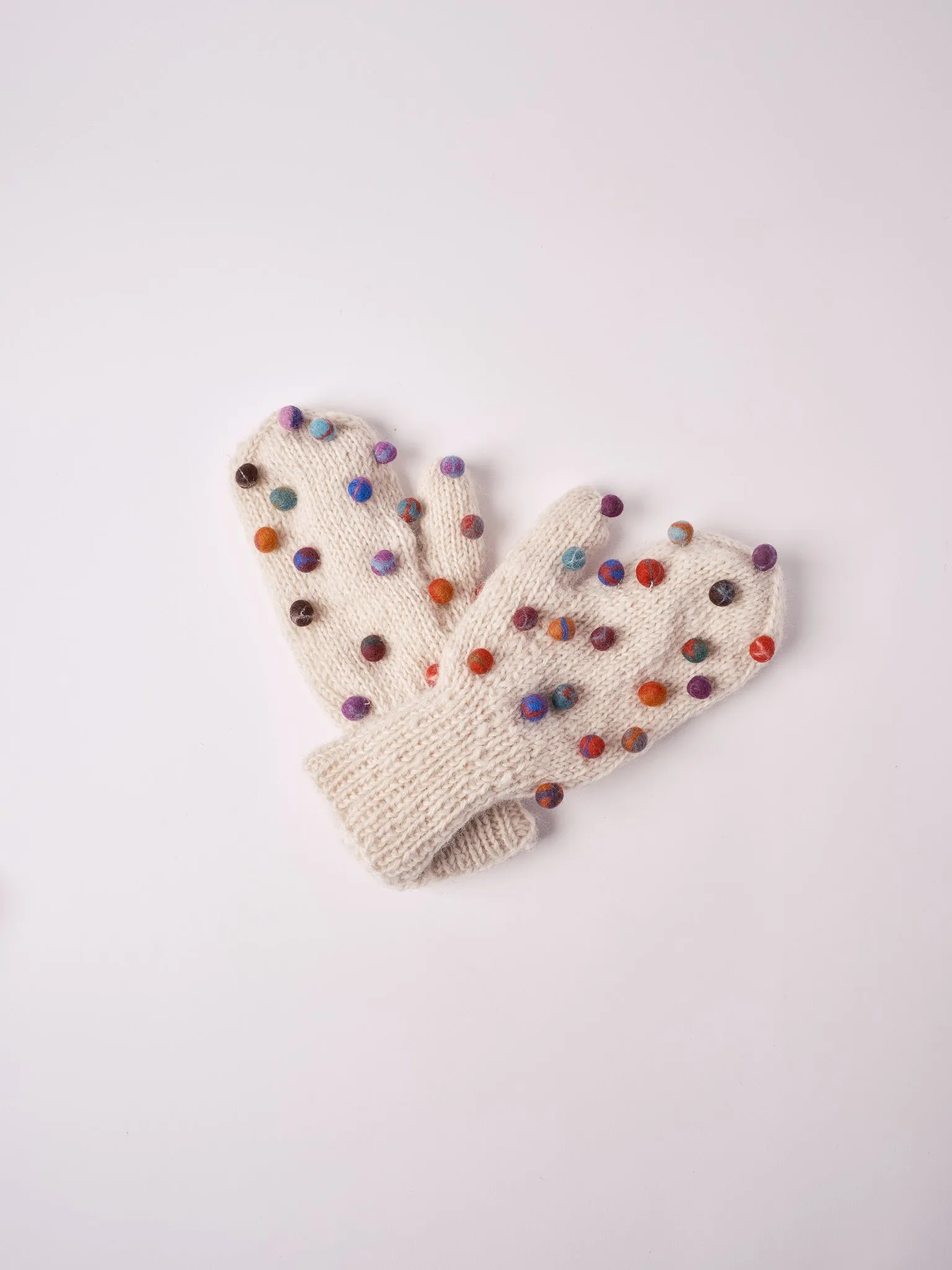 Sugar Dot Mitten