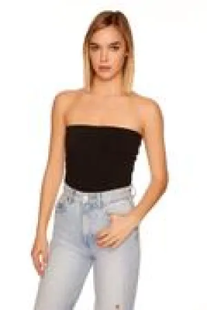 Susanna Monaco- Essential Tube Top- Black