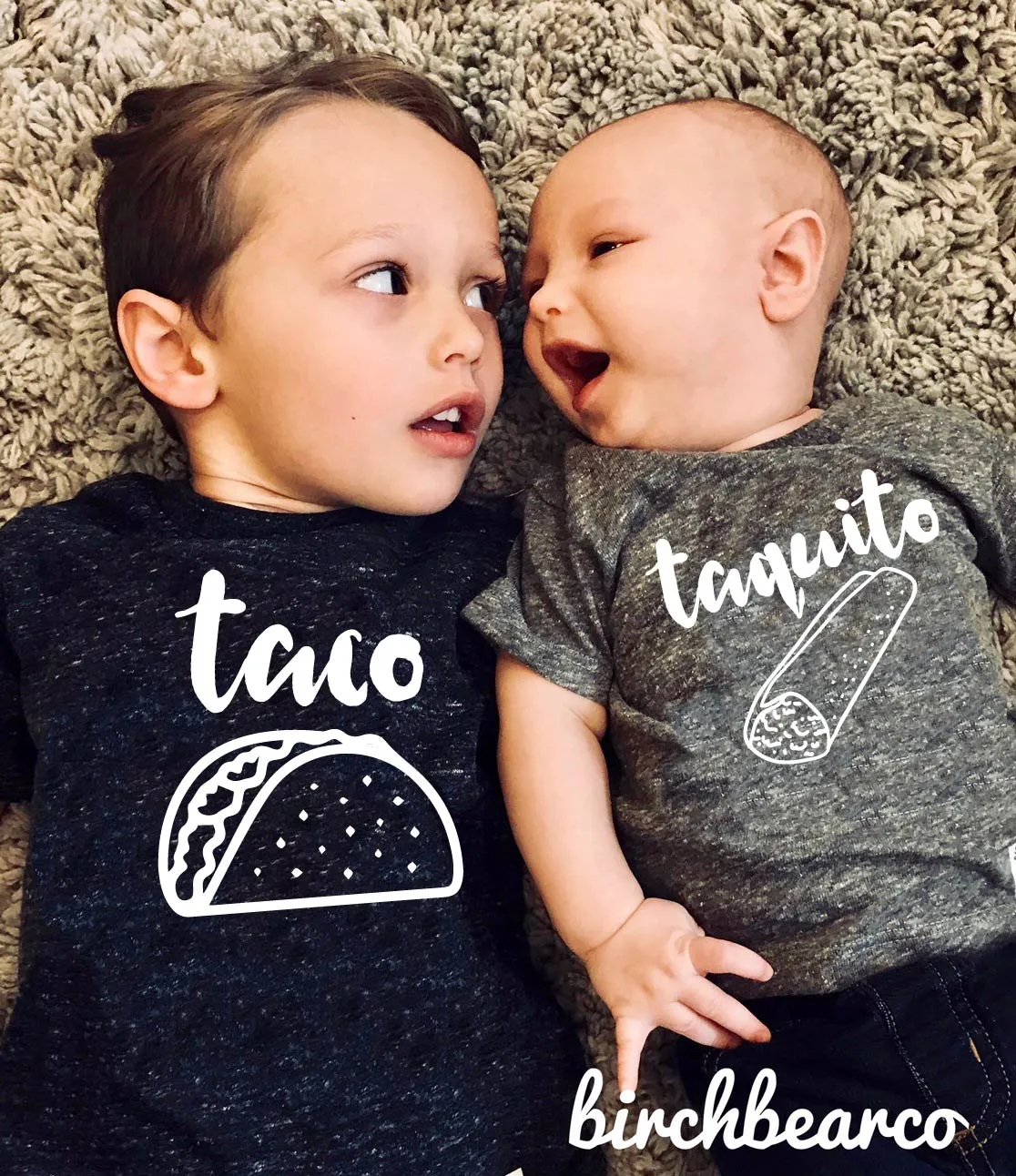 Taco Taquito Set Shirts