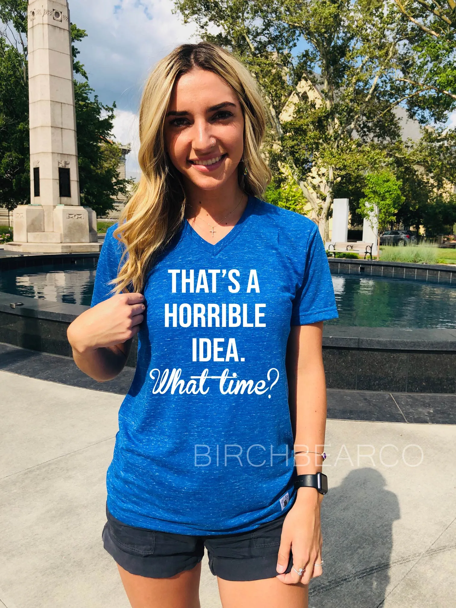 Thats A Horrible Idea What Time Unisex Shirt - Funny Shirts