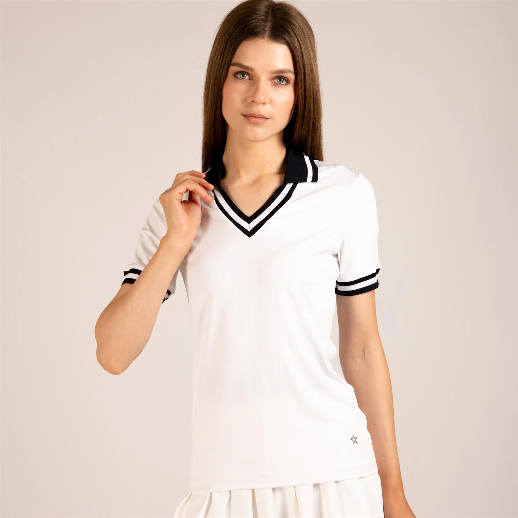 The Maya Polo White