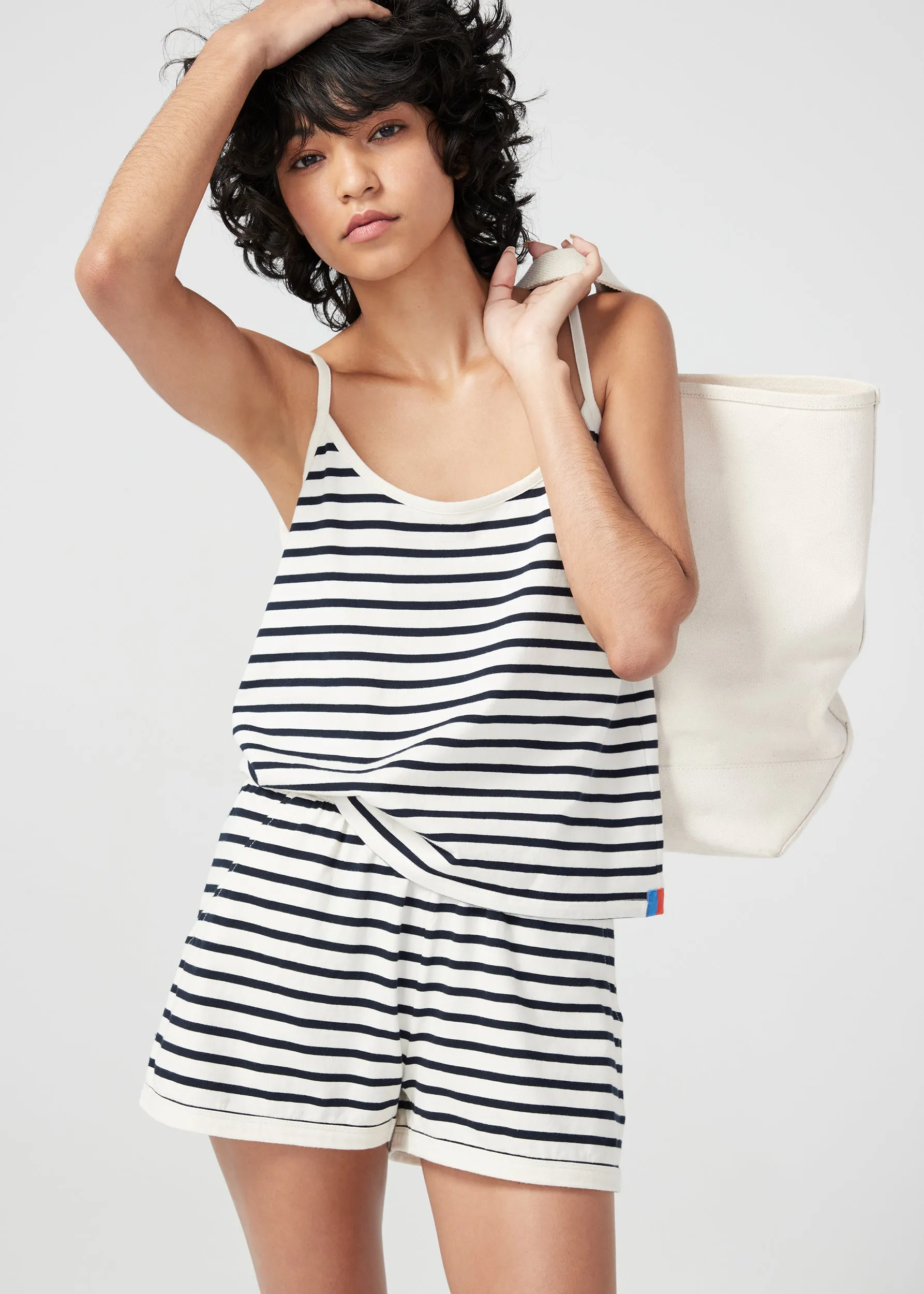 The Short - Cream/Navy