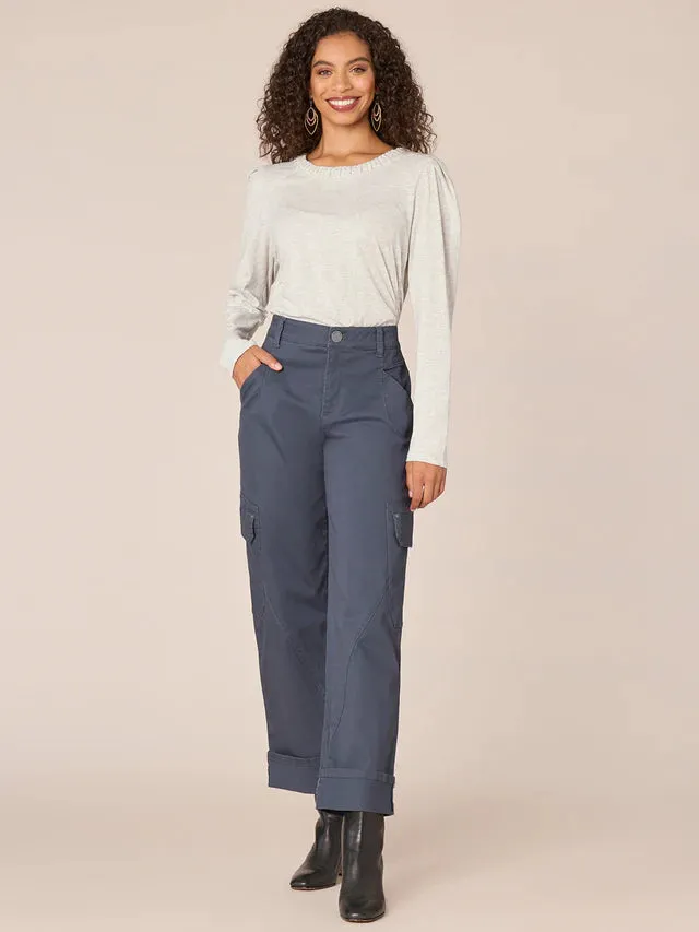 The Tamia Embroidered Detail Knit Top