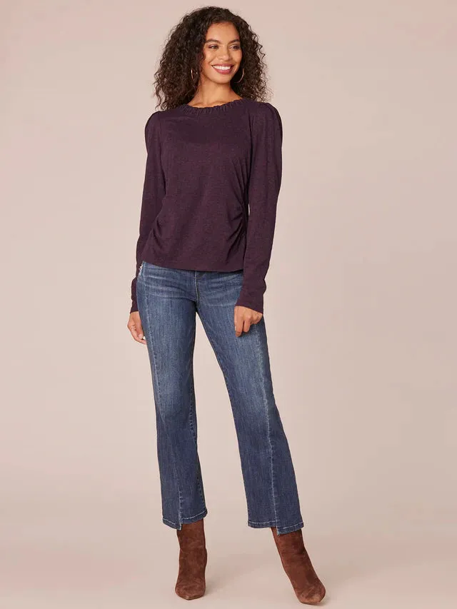 The Tamia Embroidered Detail Knit Top