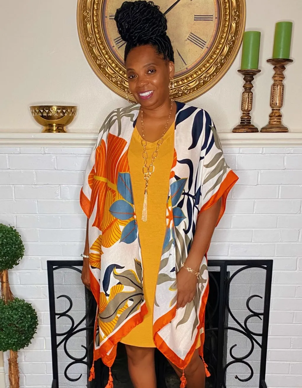 The Weekend Dress Mustard