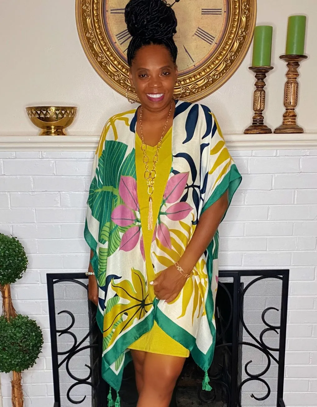 The Weekend Dress Wasabi Curvy