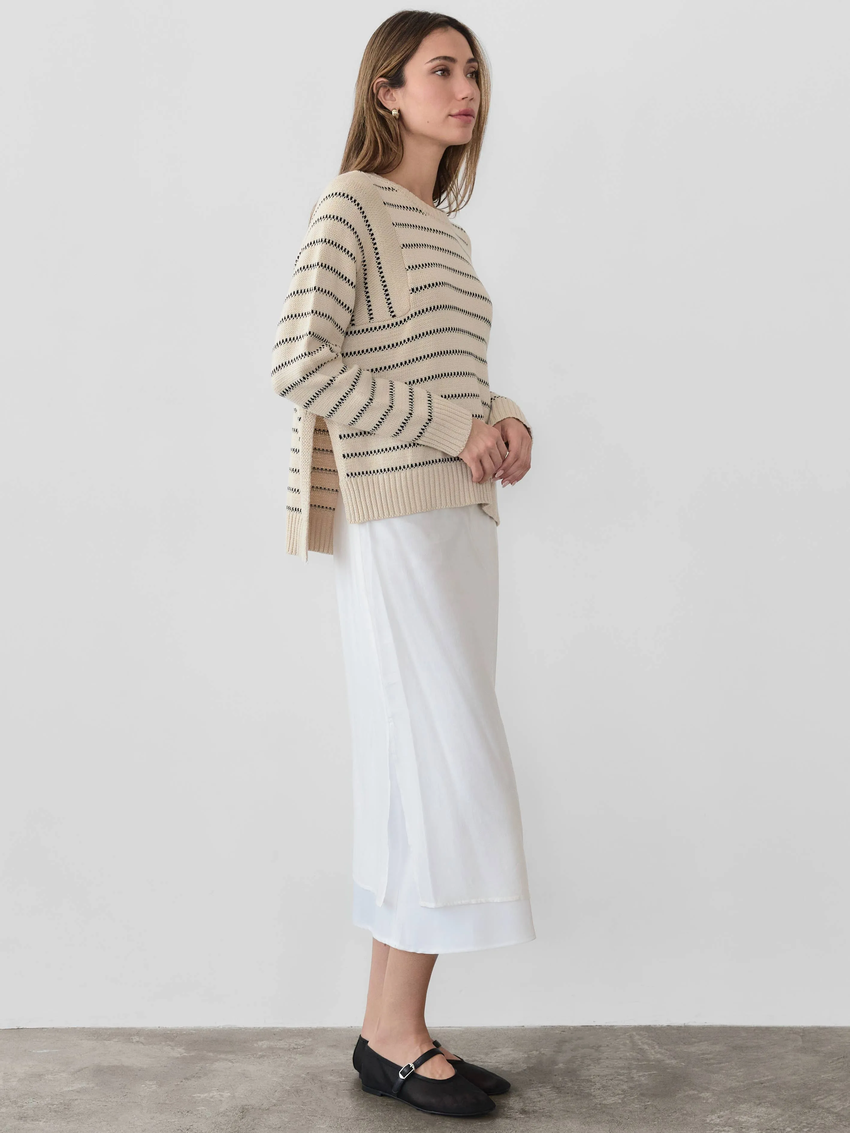 The Xanthe Sweater a Cozy Andalusian Stitch Sweater