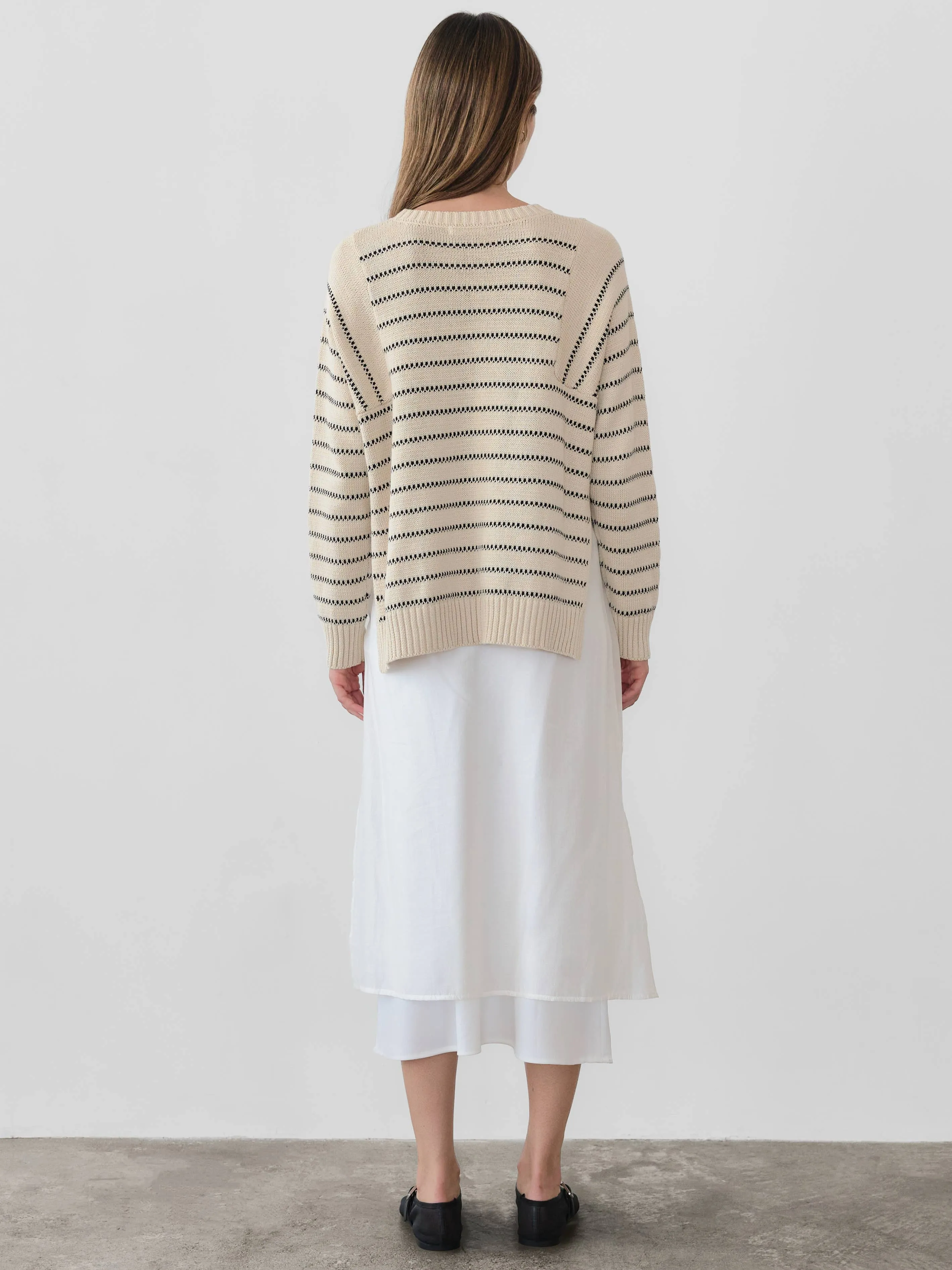 The Xanthe Sweater a Cozy Andalusian Stitch Sweater