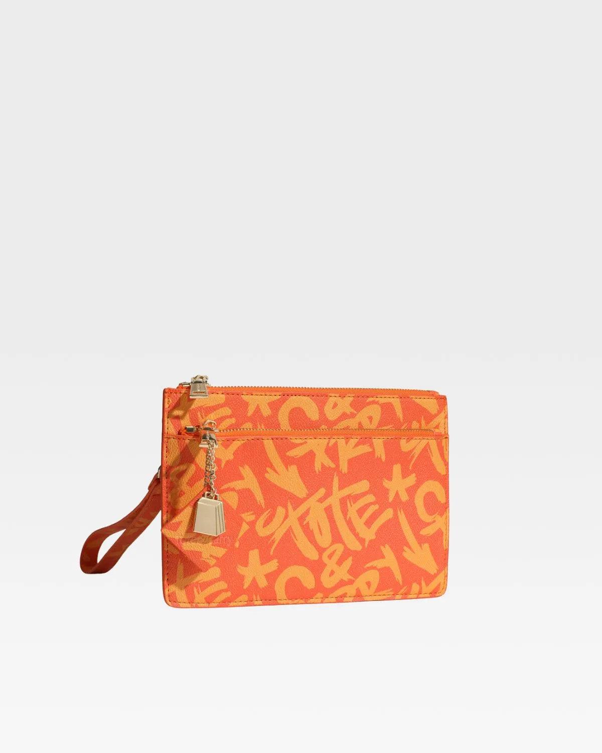 Tote&Carry Clutch Bag in Orange