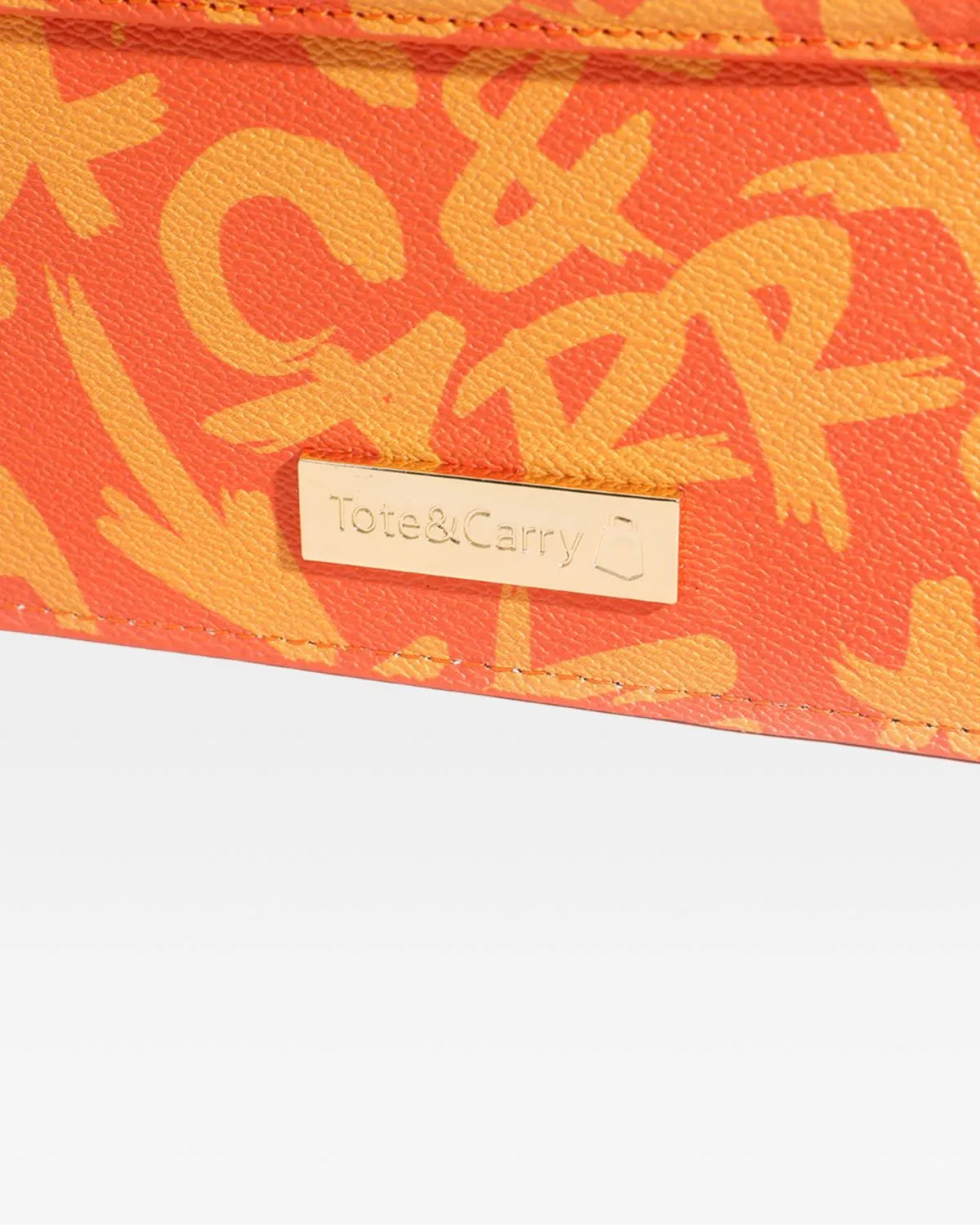 Tote&Carry Clutch Bag in Orange