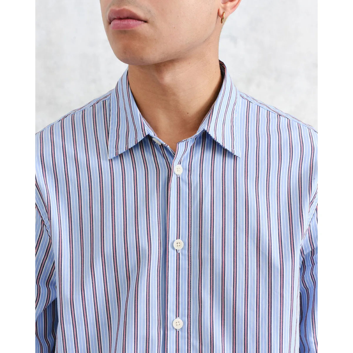 Trin L/S Shirt | Blue Multi