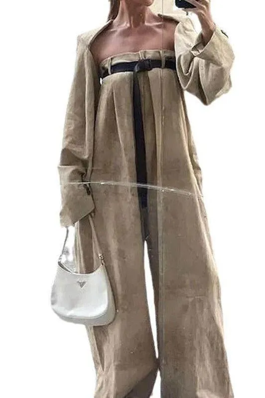 two piece Wide-leg jumpsuit