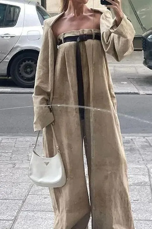 two piece Wide-leg jumpsuit