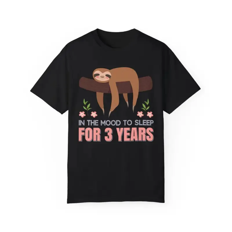 Unisex Garment Dyed Tee Cozy Cotton Comfort