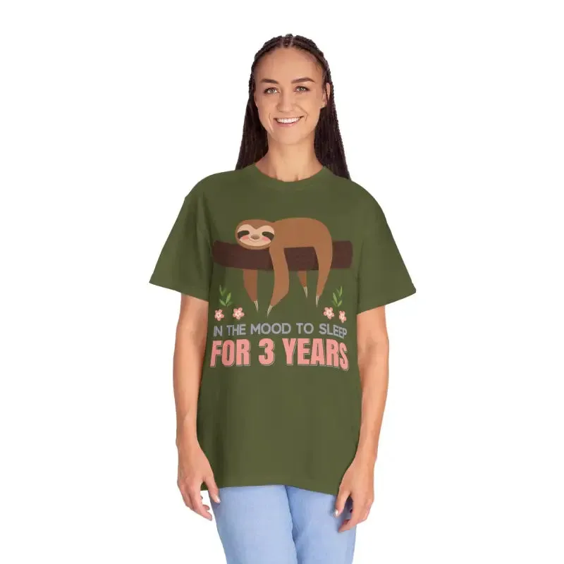 Unisex Garment Dyed Tee Cozy Cotton Comfort