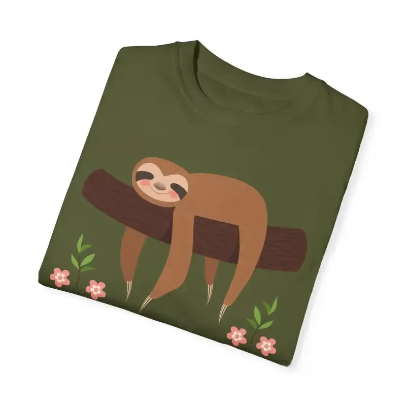 Unisex Garment Dyed Tee Cozy Cotton Comfort