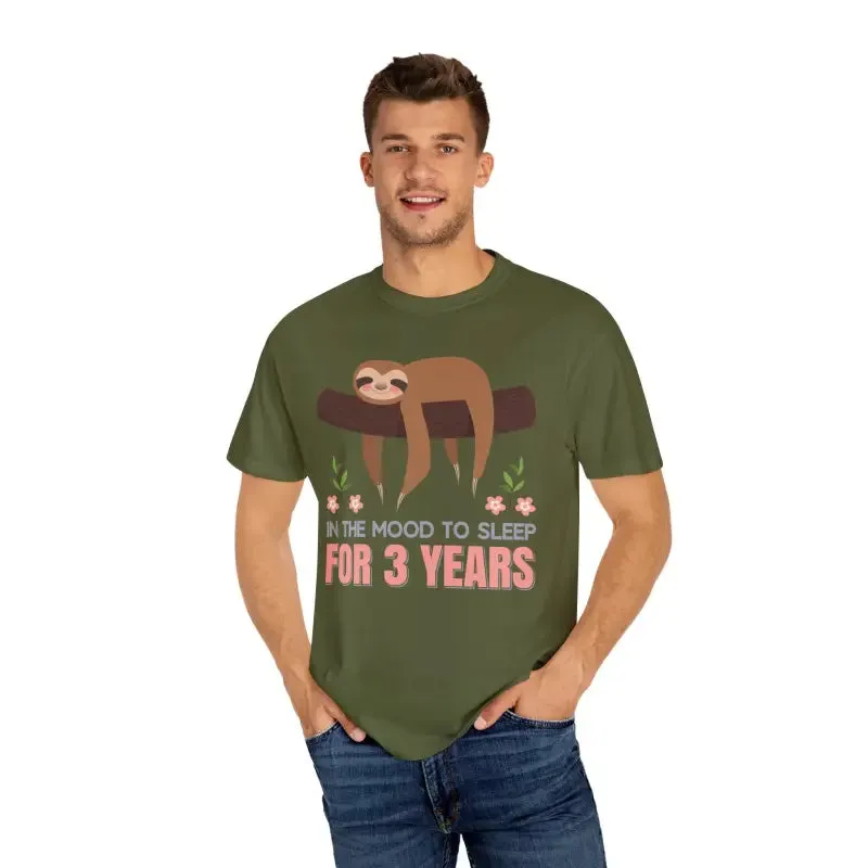 Unisex Garment Dyed Tee Cozy Cotton Comfort