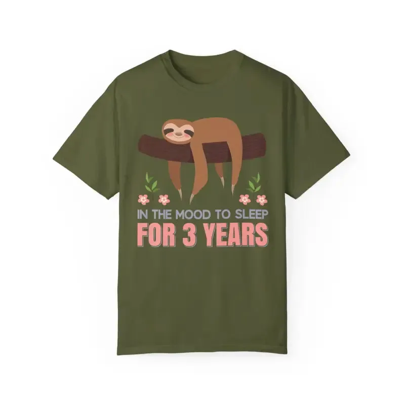 Unisex Garment Dyed Tee Cozy Cotton Comfort