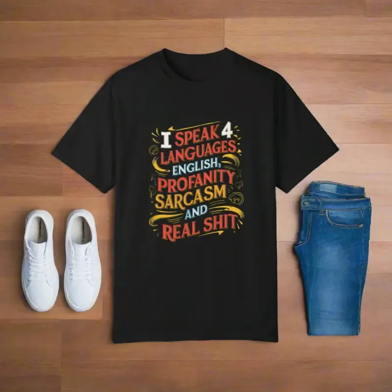 Unleash your Style with Sarcasm Cotton Tee