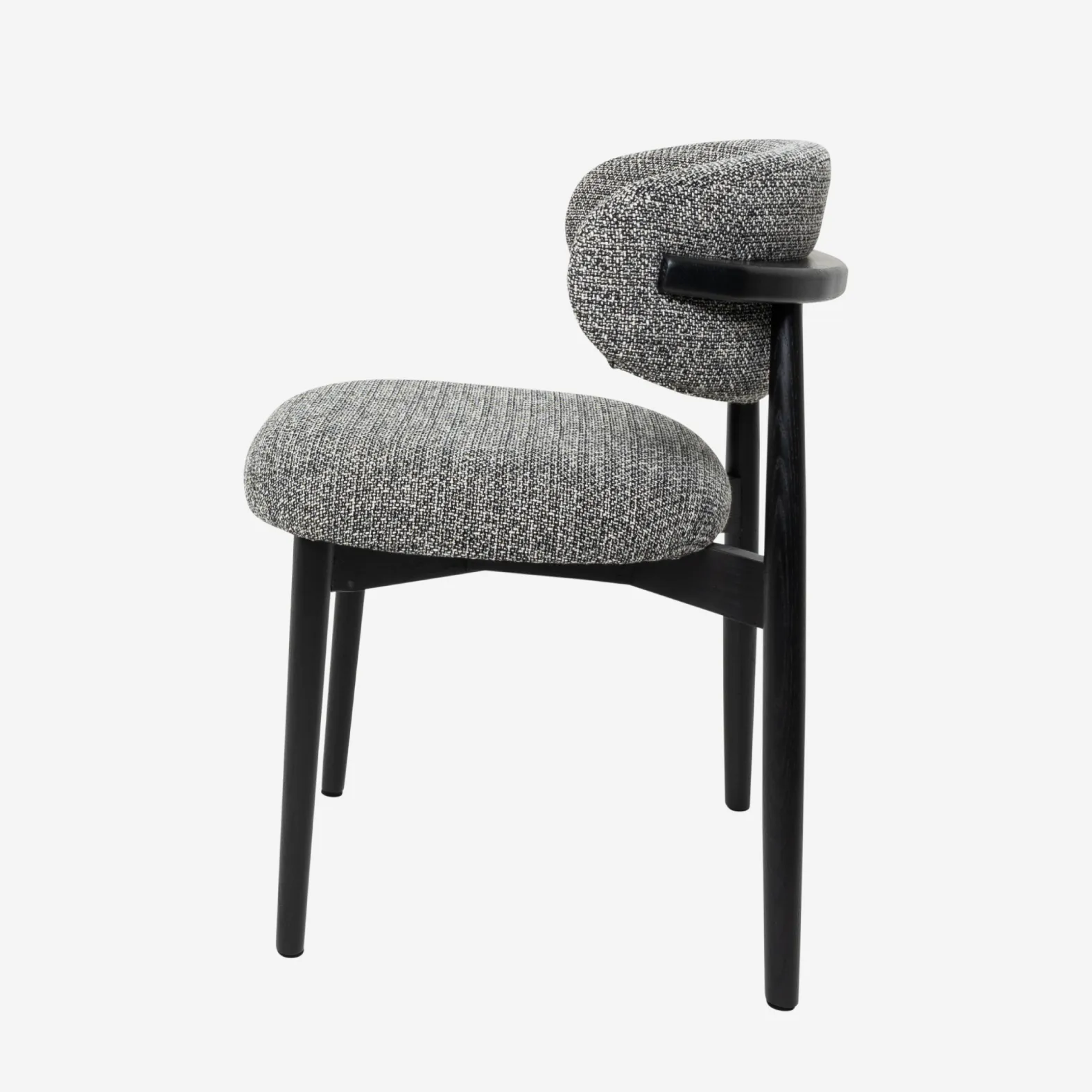 Valentino Dining Chair - Walkabout Liquorice