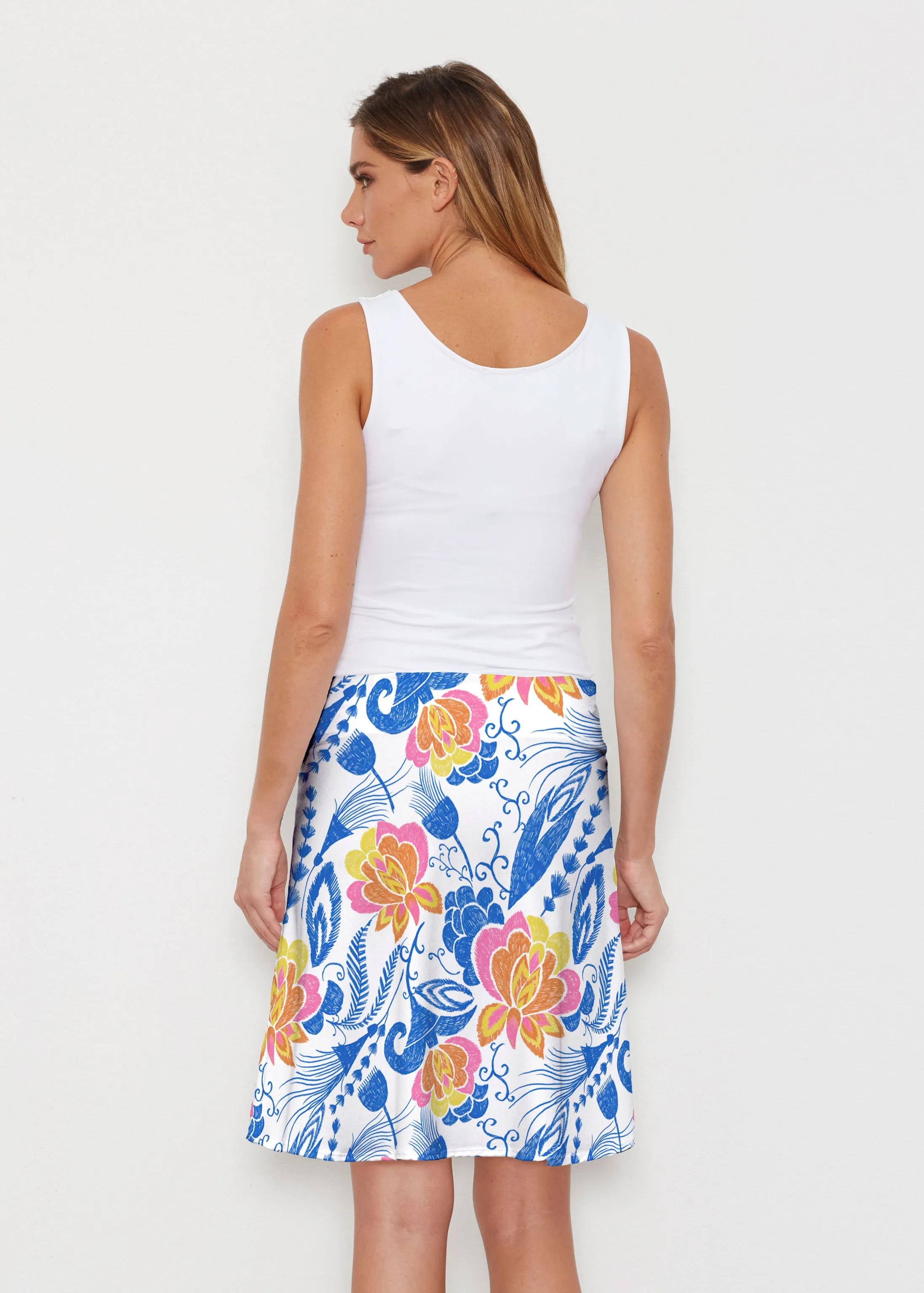 Vintage Blooms (8039) ~ Silky Brenda Skirt 21 inch