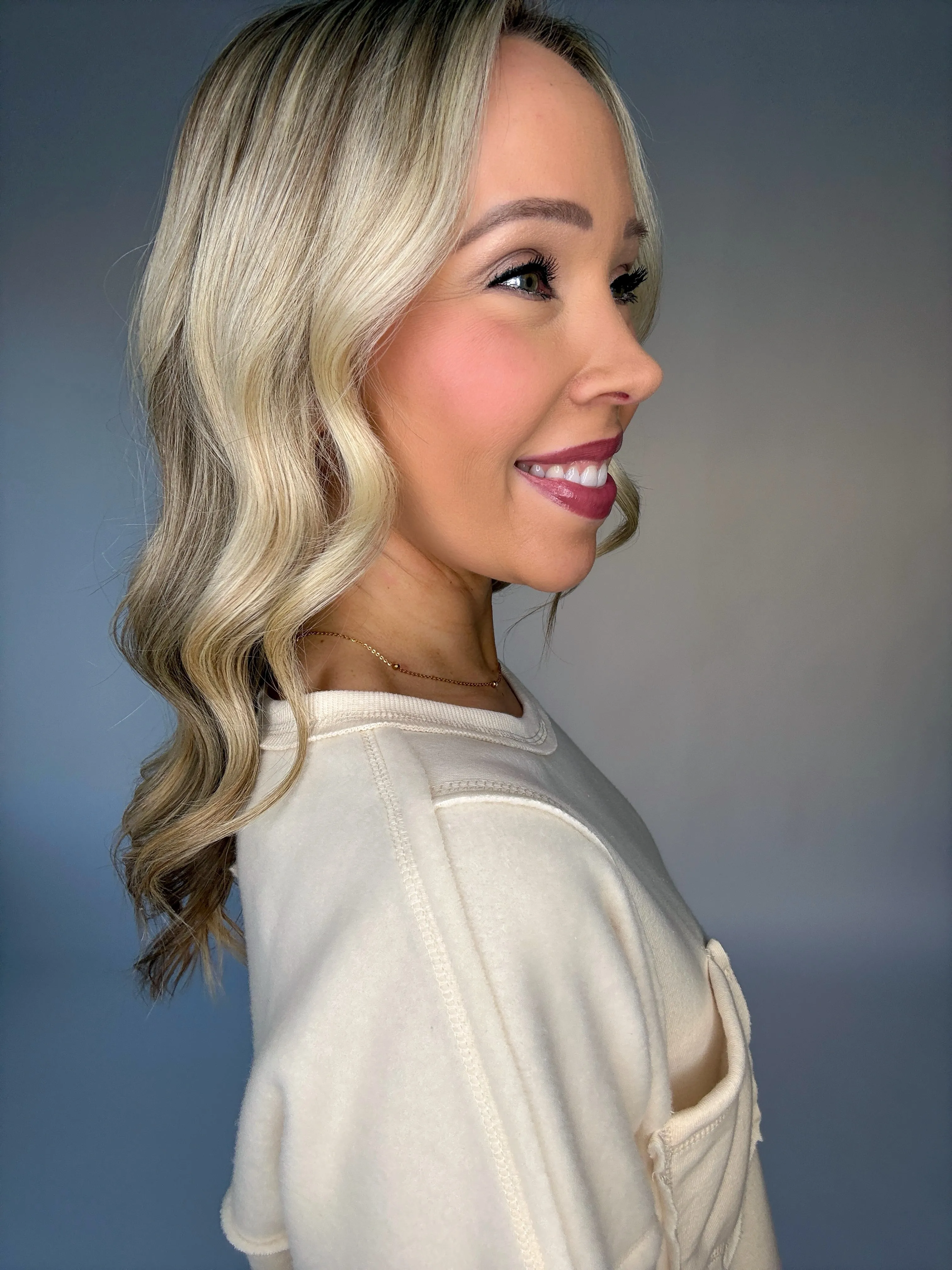 Weekend Bliss Pullover - Cream