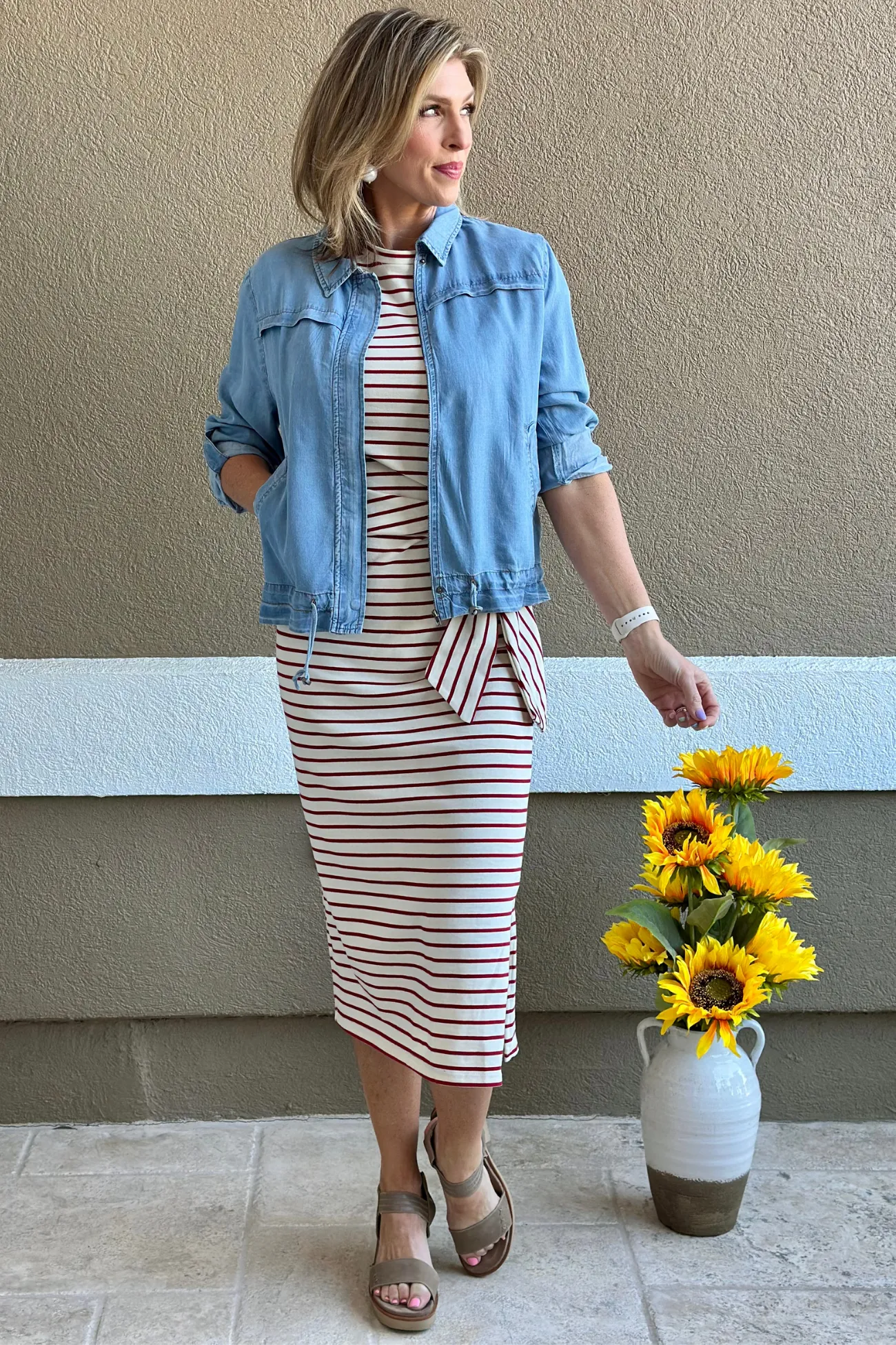 Weekend Escape Washed Tencel Jacket