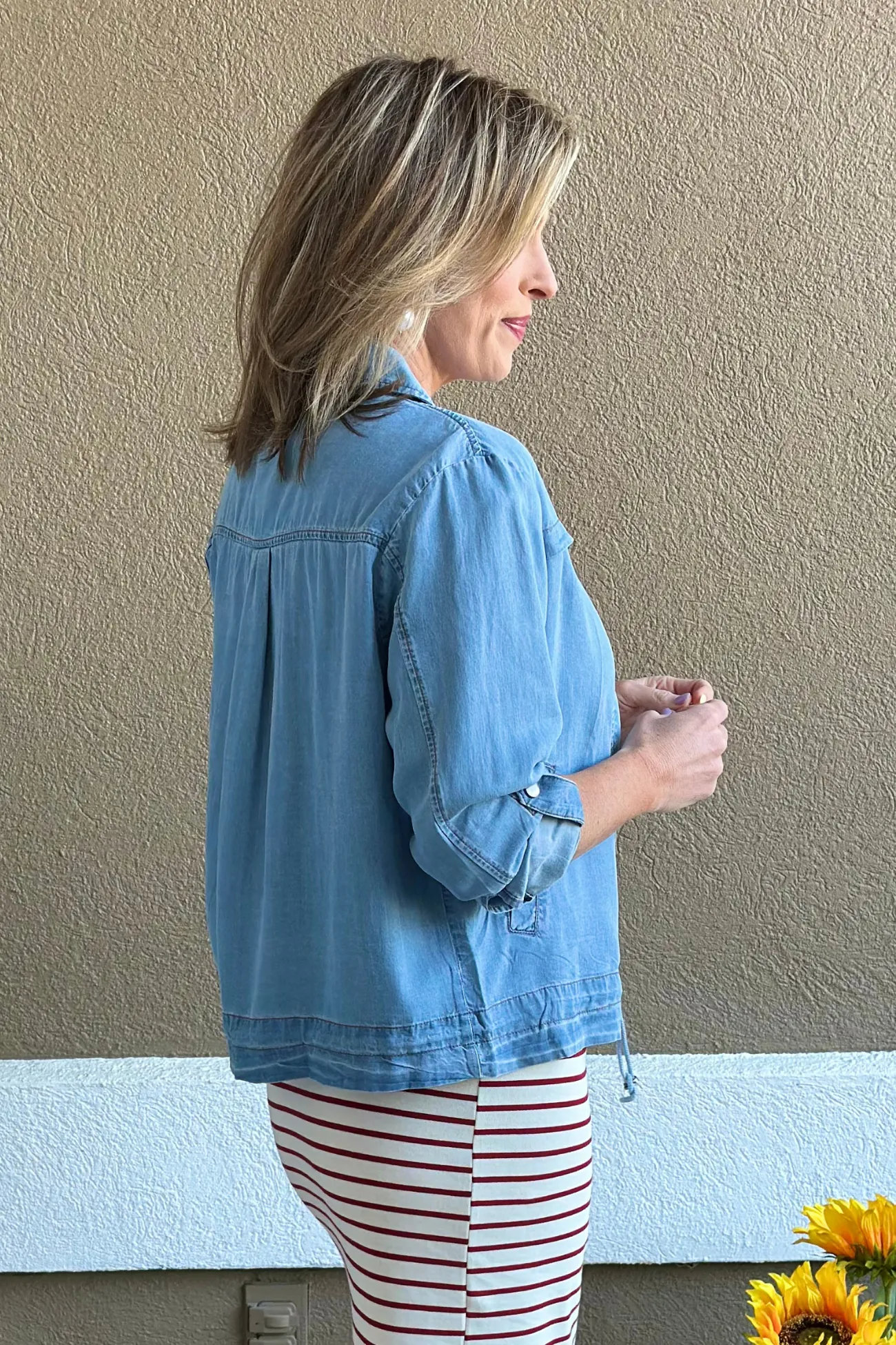 Weekend Escape Washed Tencel Jacket