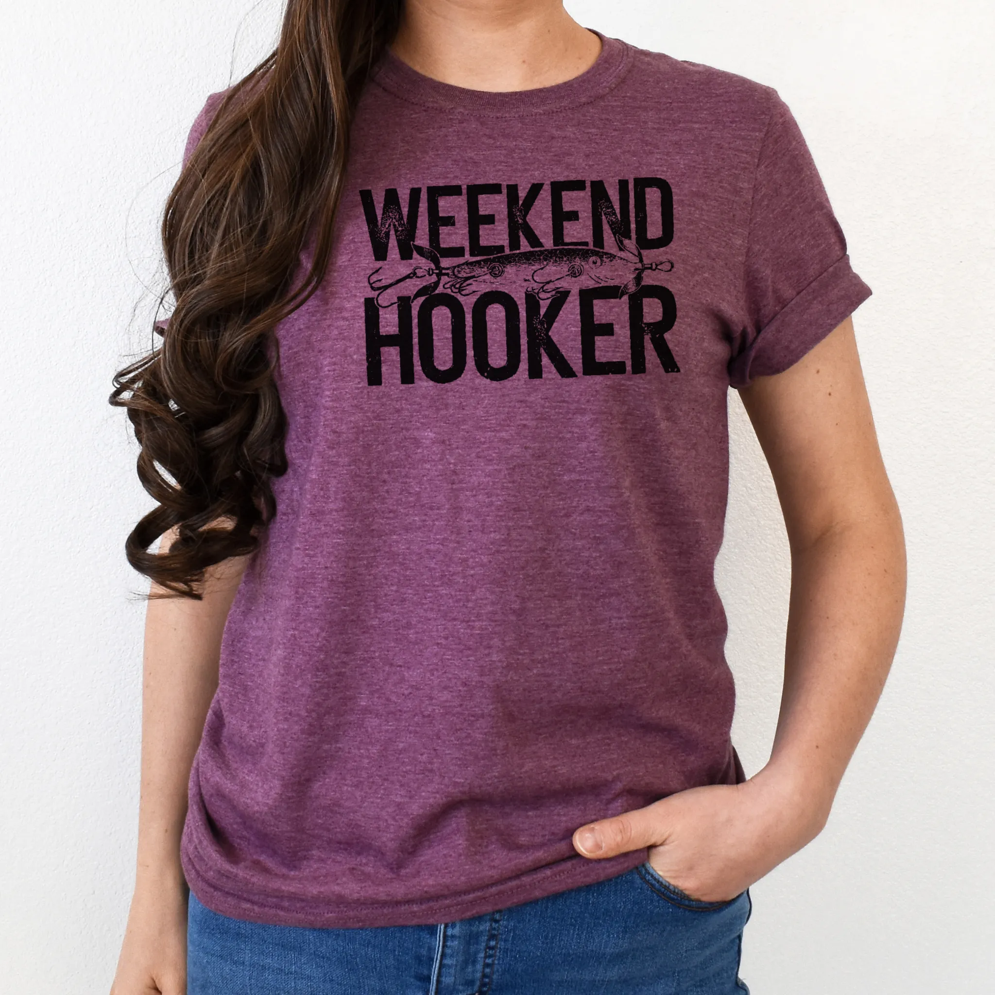 Weekend Hooker Fishing T-shirt