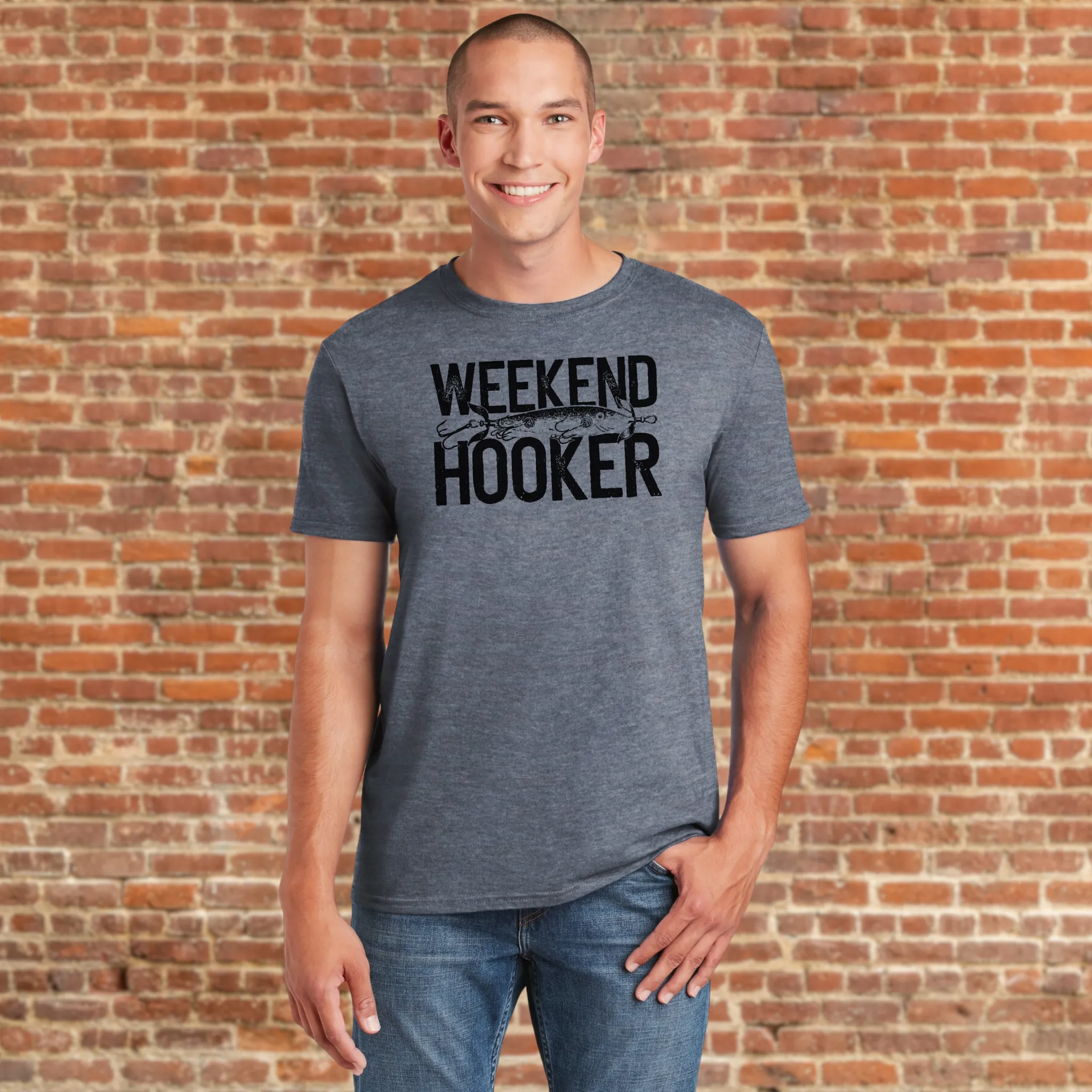 Weekend Hooker Fishing T-shirt