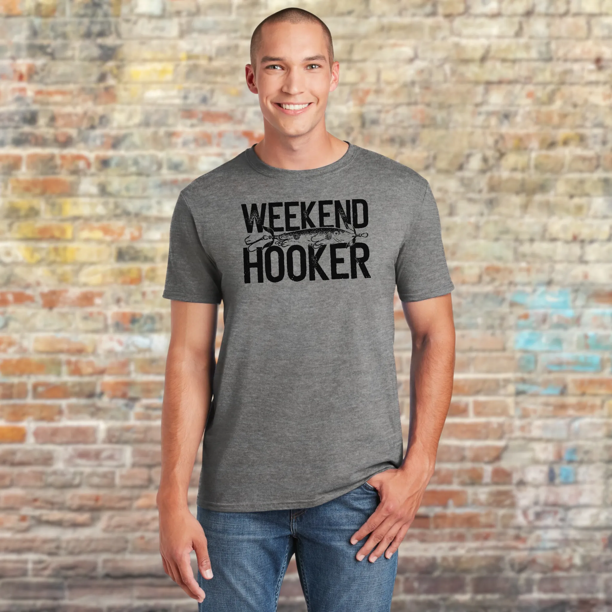 Weekend Hooker Fishing T-shirt