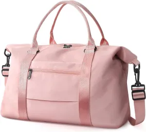 Weekend Travel Bag with Trolley Sleeve, Sport Gym Bag , Mum Bag for Labor and Delivery