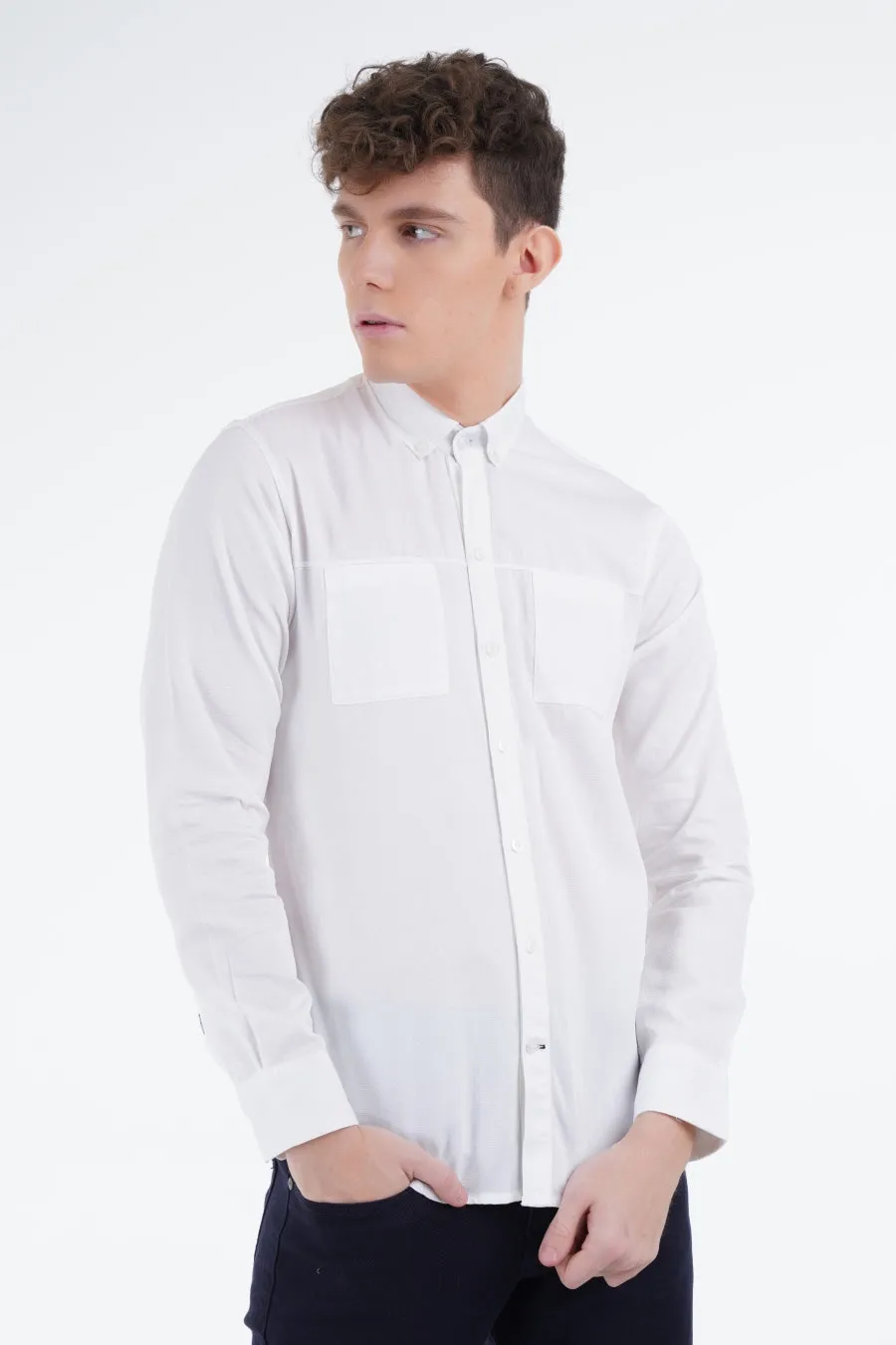 White Twill Shirt