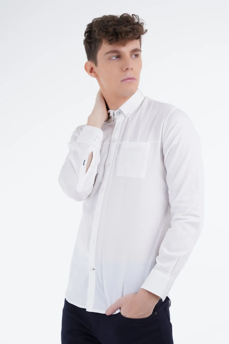 White Twill Shirt
