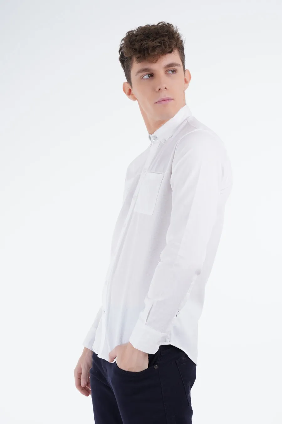 White Twill Shirt