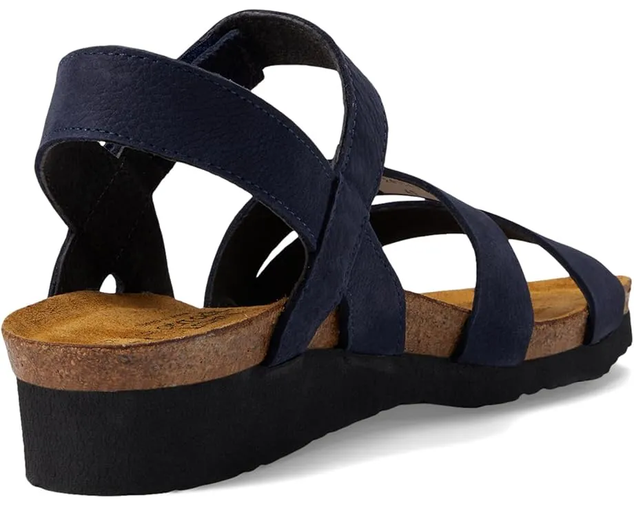 Women's Naot | Kayla Backstrap Sandal | Navy Velvet Nubuck