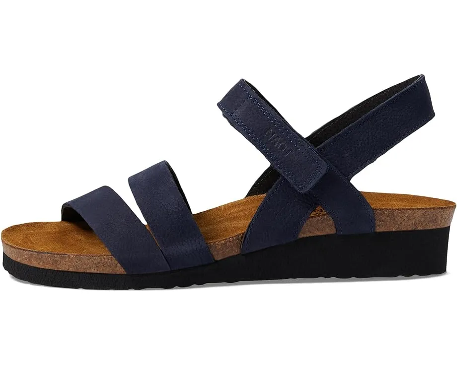 Women's Naot | Kayla Backstrap Sandal | Navy Velvet Nubuck