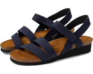 Women's Naot | Kayla Backstrap Sandal | Navy Velvet Nubuck