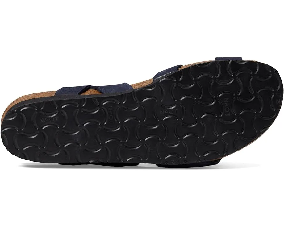 Women's Naot | Kayla Backstrap Sandal | Navy Velvet Nubuck