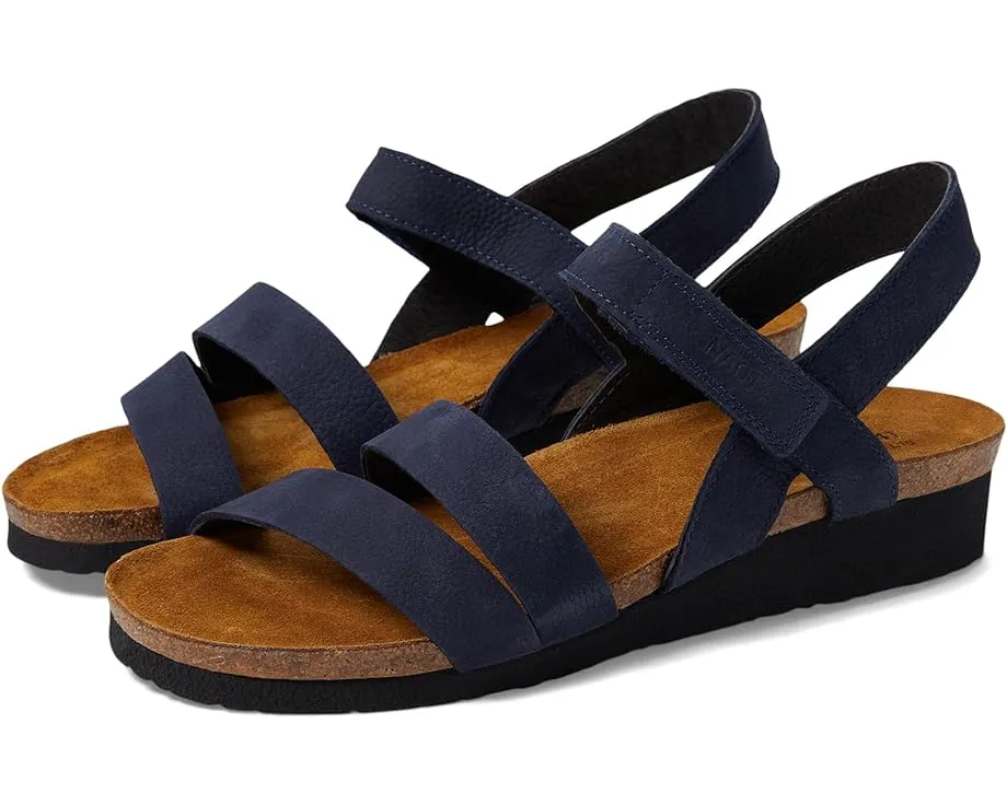 Women's Naot | Kayla Backstrap Sandal | Navy Velvet Nubuck