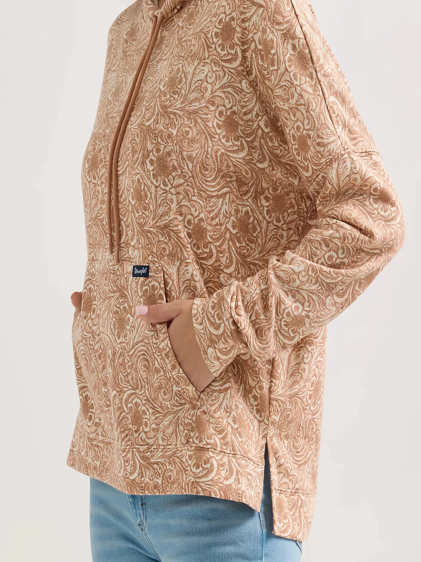 Women's Wrangler Geometric Relaxed Pullover Hoodie