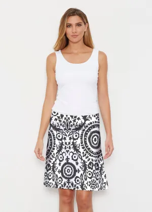 World of Swirls (14265) ~ Silky Brenda Skirt 21 inch