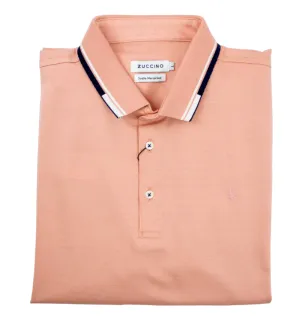 Zuccino Italy Melon Double Mecerized Golfer